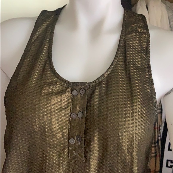 Antropologie fumblin for bronze top sz m nwot - Picture 2 of 5